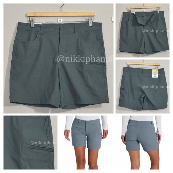 eddie Bauer Pants - NWT Eddie Bauer Women's Rainier Shorts in  Grey